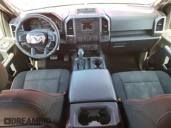 2017 Ford F-150 XL with VIN 1FTEX1EP0HKC31624, listed as a Copart auction lot 49721285 with 118,343 mi miles and Salvage Title. Bid and sale history available at carsss.com. Image 8.