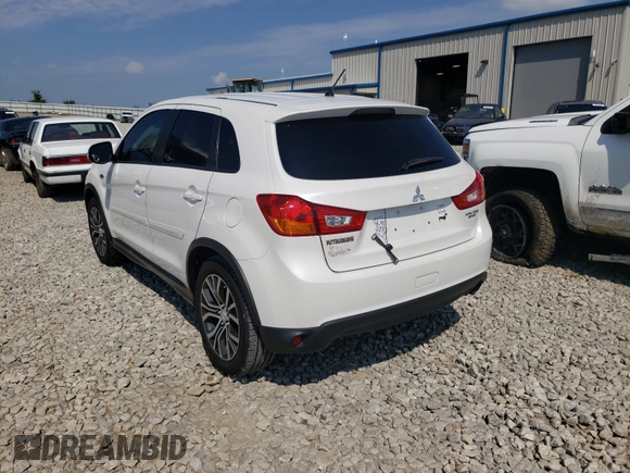 2016 Mitsubishi Outlander Sport 2.0 ES with VIN JA4AP3AU0GZ062503, listed as a Copart auction lot 55464901 with 47,872 mi miles and Non Repairable. Bid and sale history available at carsss.com. Image 3.