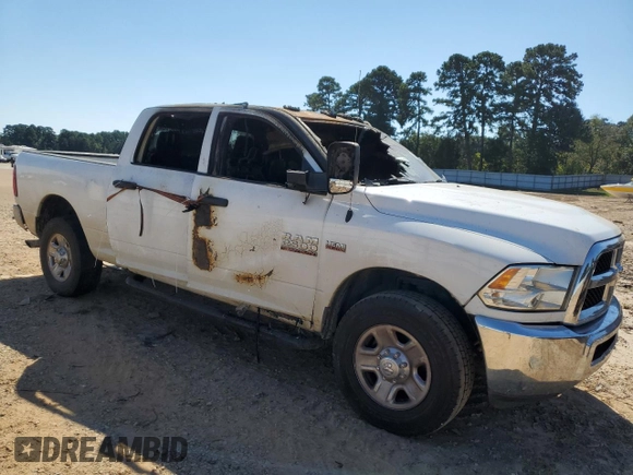 2016 Ram 2500 Tradesman with VIN 3C6UR4CJ3GG333180, listed as a Copart auction lot 74063124 with Not provided miles and Salvage title. Bid and sale history available at DreamBid. Image 4.