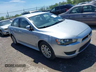 2010 Mitsubishi Lancer ES with VIN JA32U2FU1AU006059, listed as a IAAI auction lot 42118256 with 174,207 mi miles. Bid and sale history available at carsss.com. Image 1.