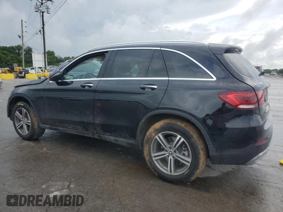 2020 Mercedes-Benz GLC 300 with VIN WDC0G8DB6LF726012, listed as a Copart auction lot 61417835 with 37,688 mi miles and Salvage title. Bid and sale history available at DreamBid. Image 2.