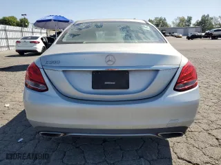 2015 Mercedes-Benz C-Class C 300 with VIN 55SWF4JB5FU049316, listed as a Copart auction lot 52254135 with 61,545 mi miles and Clean Title. Bid and sale history available at carsss.com. Image 6.