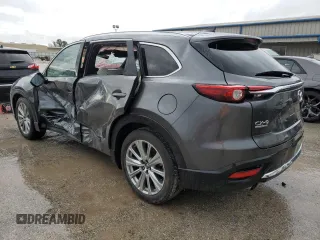 2021 Mazda CX-9 Signature with VIN JM3TCBEY4M0539149, listed as a Copart auction lot 39943894 with 43,463 mi miles and Non Repairable. Bid and sale history available at carsss.com. Image 2.