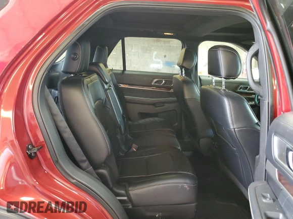 2017 Ford Explorer Platinum with VIN 1FM5K8HTXHGB84262, listed as a Copart auction lot 59266165 with 50,702 mi miles and Salvage title. Bid and sale history available at DreamBid. Image 11.