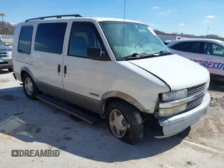 1999 Chevrolet Astro Cargo YF7 with VIN 1GBDM19W4XB142681, listed as a IAAI auction lot 41867860 with 207,581 mi miles and . Bid and sale history available at DreamBid. Image 1.