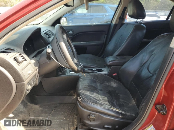 2010 Ford Fusion SEL with VIN 3FAHP0JA2AR222374, listed as a Copart auction lot 53811025 with 221,593 mi miles and Clean Title. Bid and sale history available at DreamBid. Image 7.