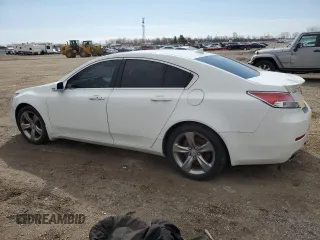2012 Acura TL Tech Auto with VIN 19UUA9F59CA802004, listed as a Copart auction lot 51081855 with 242,791 mi miles and Clean Title. Bid and sale history available at carsss.com. Image 2.