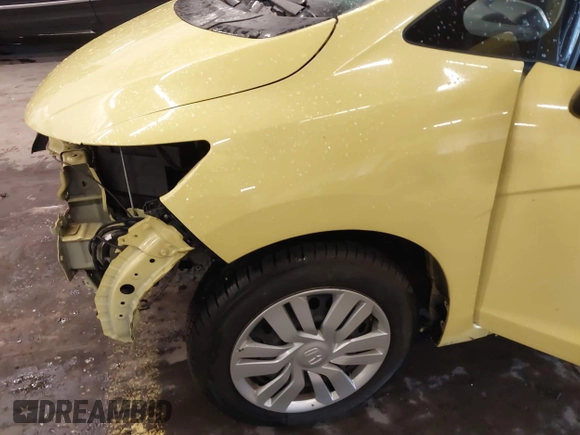 2017 Honda Fit LX with VIN JHMGK5H51HS019564, listed as a IAAI auction lot 41166197 with 58,438 mi miles. Bid and sale history available at carsss.com. Image 22.