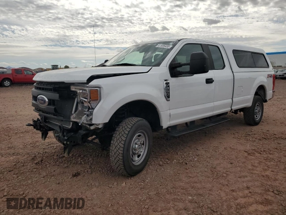 2021 Ford F-250 XL with VIN 1FT7X2B66MEC72939, listed as a Copart auction lot 47655455 with 116,305 mi miles and Salvage title. Bid and sale history available at DreamBid. Image 1.