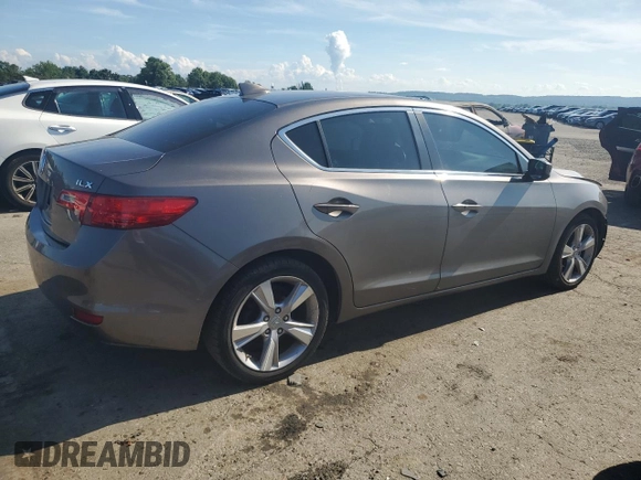2013 Acura ILX Premium with VIN 19VDE1F51DE014345, listed as a Copart auction lot 64445175 with 142,142 mi miles and Salvage title. Bid and sale history available at DreamBid. Image 3.