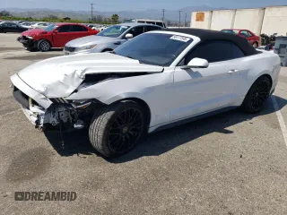 2016 Ford Mustang EcoBoost Premium with VIN 1FATP8UH3G5328944, listed as a Copart auction lot 56177595 with 71,594 mi miles and Salvage title. Bid and sale history available at DreamBid. Image 1.