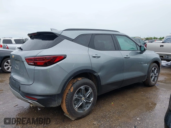 2024 Chevrolet Blazer LT with VIN 3GNKBCR44RS277550, listed as a IAAI auction lot 42478520 with 26,798 mi miles and . Bid and sale history available at DreamBid. Image 12.