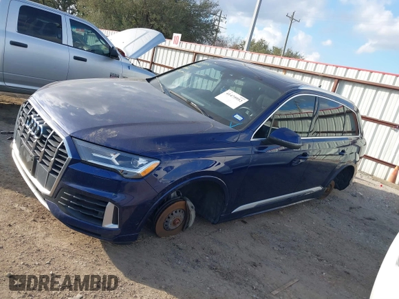 2021 Audi Q7 Premium Plus with VIN WA1LXAF72MD017846, listed as a IAAI auction lot 41475952 with 62,193 mi miles and . Bid and sale history available at DreamBid. Image 15.