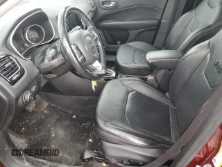 2020 Jeep Compass Limited с VIN 3C4NJDCB0LT233813, выставлен на аукционе Copart как лот 58119515 с пробегом 34 341 миль миль и Списание • Salvage title. История ставок и продаж доступна на DreamBid. Изображение 7.