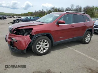2015 Jeep Cherokee Latitude z VIN 1C4PJMCS2FW635212, wystawiony jako Copart lot #57851645 z przebiegiem 90 887 mil mil oraz Szkody całkowita. Historia ofert i sprzedaży dostępna na DreamBid. Obrazek 1.