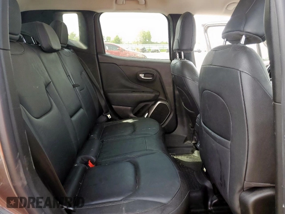 2018 Jeep Renegade Limited with VIN ZACCJADB2JPJ19589, listed as a Copart auction lot 57162995 with 57,585 mi miles and Salvage title. Bid and sale history available at DreamBid. Image 10.