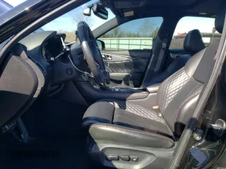 2020 Infiniti Q50 Red Sport 400 with VIN JN1FV7AR3LM660650, listed as a Copart auction lot 52442505 with 27,716 mi miles and Clean Title. Bid and sale history available at carsss.com. Image 7.