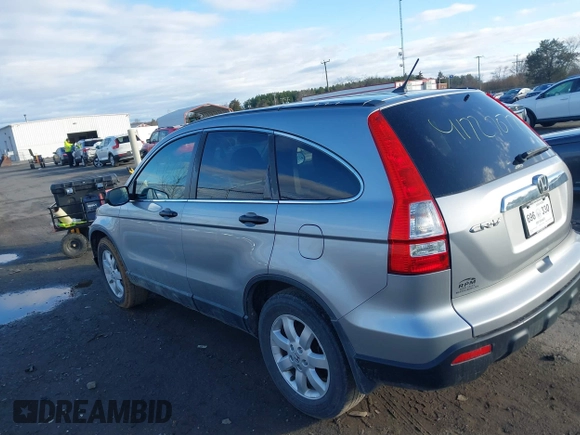 2008 Honda CR-V EX with VIN 5J6RE48568L009578, listed as a IAAI auction lot 41727077 with 166,615 mi miles. Bid and sale history available at carsss.com. Image 3.