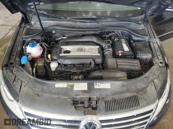 2014 Volkswagen CC Lux z VIN WVWRN7AN5EE507742, wystawiony jako Copart lot #49655155 z przebiegiem 150 016 mil mil oraz Szkoda całkowita • Salvage title. Historia ofert i sprzedaży dostępna na DreamBid. Obrazek 11.