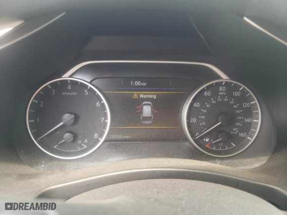 2016 Nissan Murano S with VIN 5N1AZ2MH1GN119299, listed as a Copart auction lot 65405584 with 79,759 mi miles and Salvage Title. Bid and sale history available at carsss.com. Image 9.