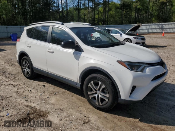 2017 Toyota RAV4 LE with VIN JTMZFREV8HJ708176, listed as a Copart auction lot 52214815 with 87,171 mi miles and Salvage Title. Bid and sale history available at DreamBid. Image 4.