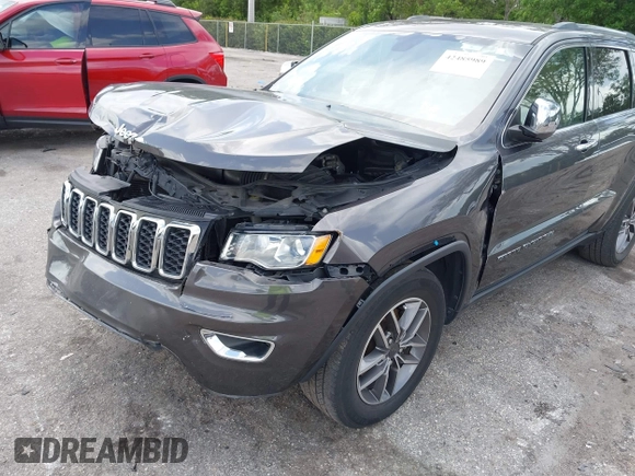 2020 Jeep Grand Cherokee Limited with VIN 1C4RJEBG1LC265105, listed as a IAAI auction lot 42485989 with 130,726 mi miles and . Bid and sale history available at DreamBid. Image 6.