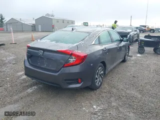 2018 Honda Civic Sedan EX with VIN 19XFC2F74JE027552, listed as a IAAI auction lot 41951053 with 107,319 mi miles. Bid and sale history available at carsss.com. Image 4.