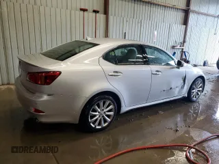2009 Lexus IS 250 with VIN JTHCK262295028568, listed as a Copart auction lot 60450065 with 106,387 mi miles and Salvage title. Bid and sale history available at DreamBid. Image 3.