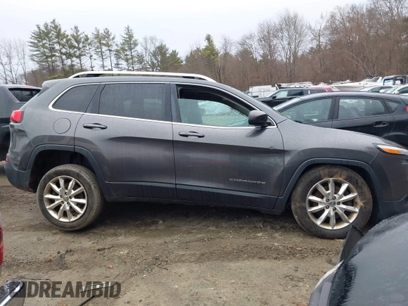 2015 Jeep Cherokee Limited with VIN 1C4PJMDS2FW523010, listed as a IAAI auction lot 41857999 with 162,625 mi miles and . Bid and sale history available at DreamBid. Image 13.