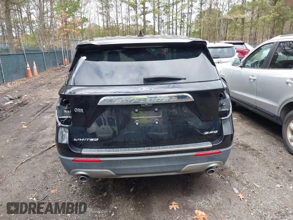 2021 Ford Explorer Limited with VIN 1FMSK8FH1MGB05654, listed as a IAAI auction lot 41650135 with 84,248 mi miles. Bid and sale history available at carsss.com. Image 17.