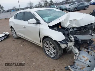 2011 Buick LaCrosse CXL with VIN 1G4GC5EC2BF393629, listed as a IAAI auction lot 41613521 with 195,638 mi miles. Bid and sale history available at carsss.com. Image 1.