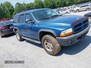 2003 Dodge Durango Sport with VIN 1D4HS38N53F510492, listed as a IAAI auction lot 42378667 with 170,968 mi miles and . Bid and sale history available at DreamBid. Image 1.
