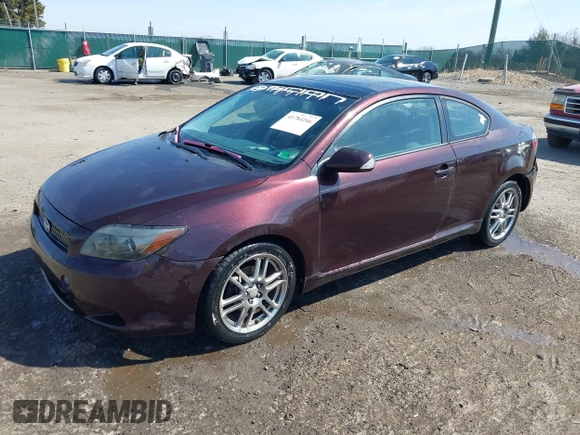 2010 Scion tC with VIN JTKDE3B79A0309944, listed as a IAAI auction lot 41784246 with 278,483 mi miles. Bid and sale history available at carsss.com. Image 2.