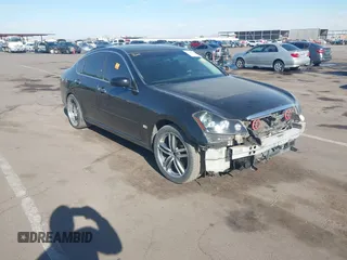 2006 Infiniti M45 Sport with VIN JNKBY01E36M206179, listed as a IAAI auction lot 41298089 with 1 mi miles. Bid and sale history available at carsss.com. Image 1.