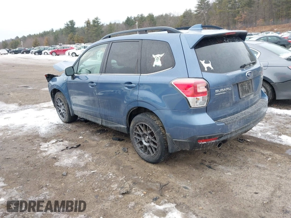 2018 Subaru Forester Touring with VIN JF2SJGWC0JH532501, listed as a IAAI auction lot 41478743 with 98,780 mi miles. Bid and sale history available at carsss.com. Image 3.