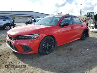 2024 Honda Civic Sport with VIN 2HGFE2F50RH550853, listed as a Copart auction lot 51350195 with 8,851 mi miles and Salvage title. Bid and sale history available at DreamBid. Image 1.