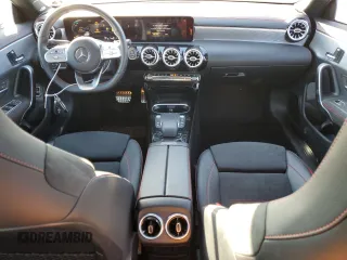 2021 Mercedes-Benz CLA with VIN W1K5J4HB0MN211293, listed as a Copart auction lot 47601595 with 23,795 mi miles and Salvage Title. Bid and sale history available at carsss.com. Image 8.