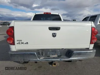 2007 Dodge Ram 2500 SLT with VIN 1D7KS28C07J556137, listed as a Copart auction lot 47265545 with 167,014 mi miles and Salvage Title. Bid and sale history available at carsss.com. Image 6.