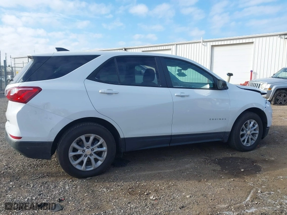 2020 Chevrolet Equinox LS with VIN 3GNAXSEV7LS706323, listed as a IAAI auction lot 41543070 with 1,809 mi miles. Bid and sale history available at carsss.com. Image 13.