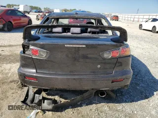 2015 Mitsubishi Lancer Evolution GSR with VIN JA32W8FV8FU023812, listed as a Copart auction lot 48822935 with 105,463 mi miles and Salvage Title. Bid and sale history available at carsss.com. Image 6.