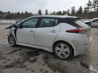 2022 Nissan LEAF SV with VIN 1N4AZ1CV1NC557535, listed as a Copart auction lot 47705095 with 64,397 mi miles and Salvage Title. Bid and sale history available at DreamBid. Image 2.