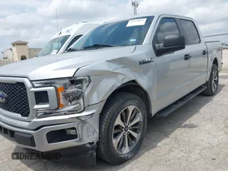 2019 Ford F-150 XL with VIN 1FTEW1CPXKKC96722, listed as a IAAI auction lot 42099029 with 155,694 mi miles and . Bid and sale history available at DreamBid. Image 6.