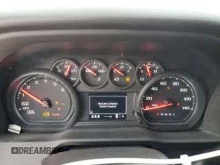 2024 Chevrolet Silverado 1500 Custom with VIN 3GCPABEK4RG267443, listed as a Copart auction lot 87958345 with Not Provided miles and Salvage Title. Bid and sale history available at DreamBid. Image 9.