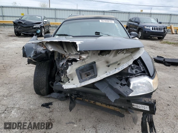 1999 Ford Mustang z VIN 1FAFP4444XF204789, wystawiony jako Copart lot #55103615 z przebiegiem Nie podano mil oraz Czysty tytuł • Clean title. Historia ofert i sprzedaży dostępna na DreamBid. Obrazek 5.