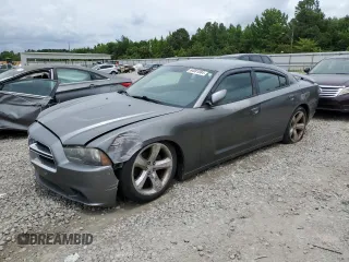 2012 Dodge Charger SXT with VIN 2C3CDXHG0CH287498, listed as a Copart auction lot 64081684 with 0 mi miles and Salvage Title. Bid and sale history available at carsss.com. Image 1.