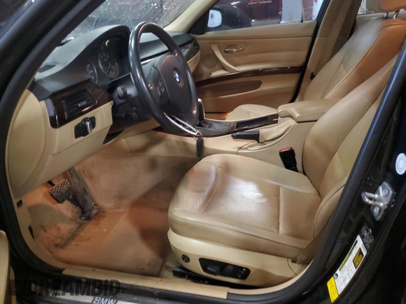 2011 BMW 3 Series 328i xDrive with VIN WBAPK5C54BA662297, listed as a Copart auction lot 53791725 with 210,616 mi miles and Clean Title. Bid and sale history available at DreamBid. Image 7.