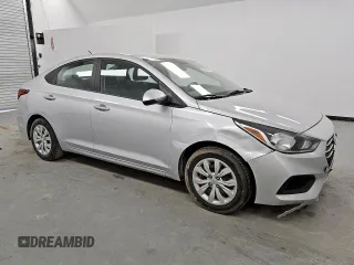 2021 Hyundai Accent SE with VIN 3KPC24A6XME128762, listed as a Copart auction lot 60730375 with 58,103 mi miles and Clean title. Bid and sale history available at DreamBid. Image 4.