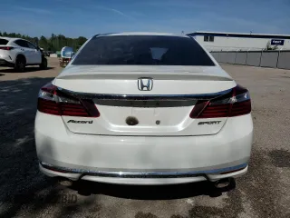 2016 Honda Accord Sport with VIN 1HGCR2F59GA800898, listed as a Copart auction lot 61784645 with 193,001 mi miles and Salvage title. Bid and sale history available at DreamBid. Image 6.