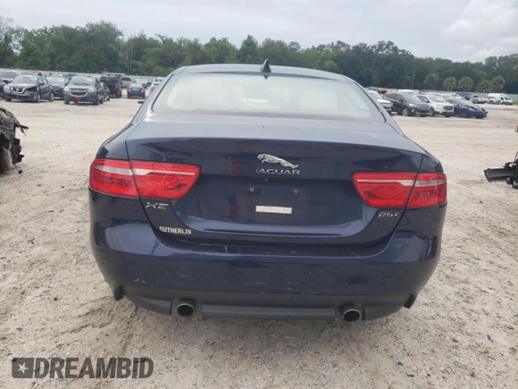 2017 Jaguar XE 25t Premium with VIN SAJAD4BG9HA971175, listed as a Copart auction lot 71175484 with 60,818 mi miles and Salvage Title. Bid and sale history available at carsss.com. Image 6.
