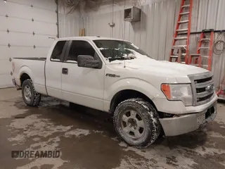 2013 Ford F-150 XL with VIN 1FTEX1CM8DFD14097, listed as a IAAI auction lot 41397500 with 181,838 mi miles. Bid and sale history available at carsss.com. Image 1.